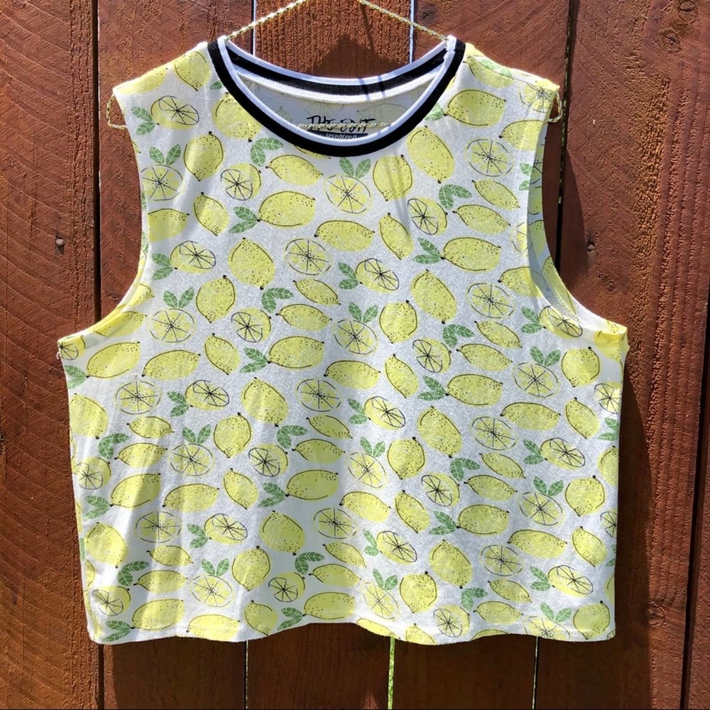 Lemonade Crop Top XL
